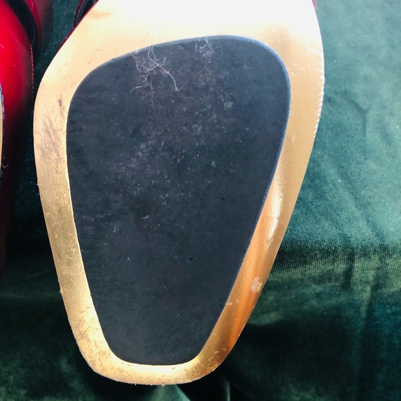 Like new designer Barbara Bui gloss nature heels - Picture 7 of 10